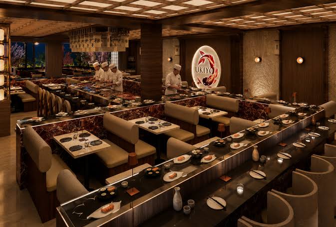 The UKIYO dining room and belt